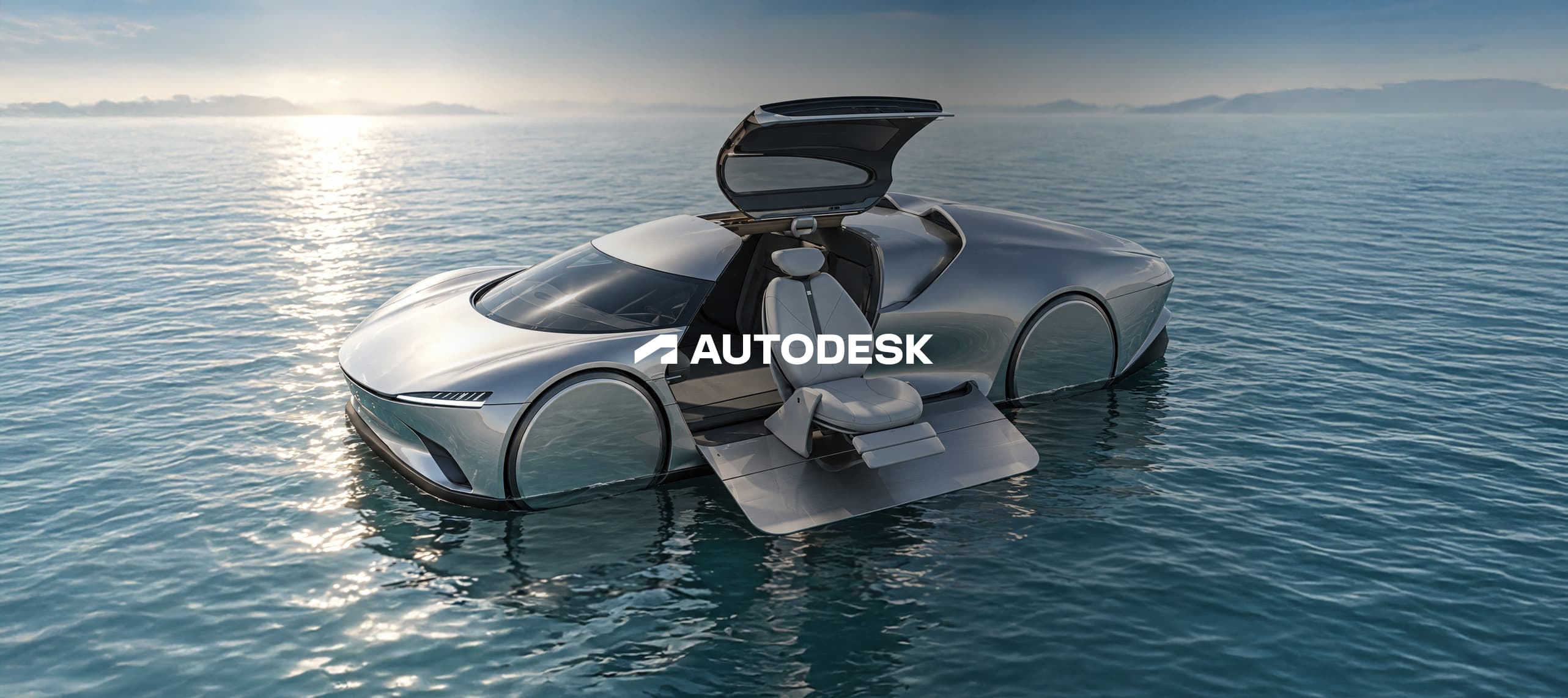 AEON concept car on water — home teaser