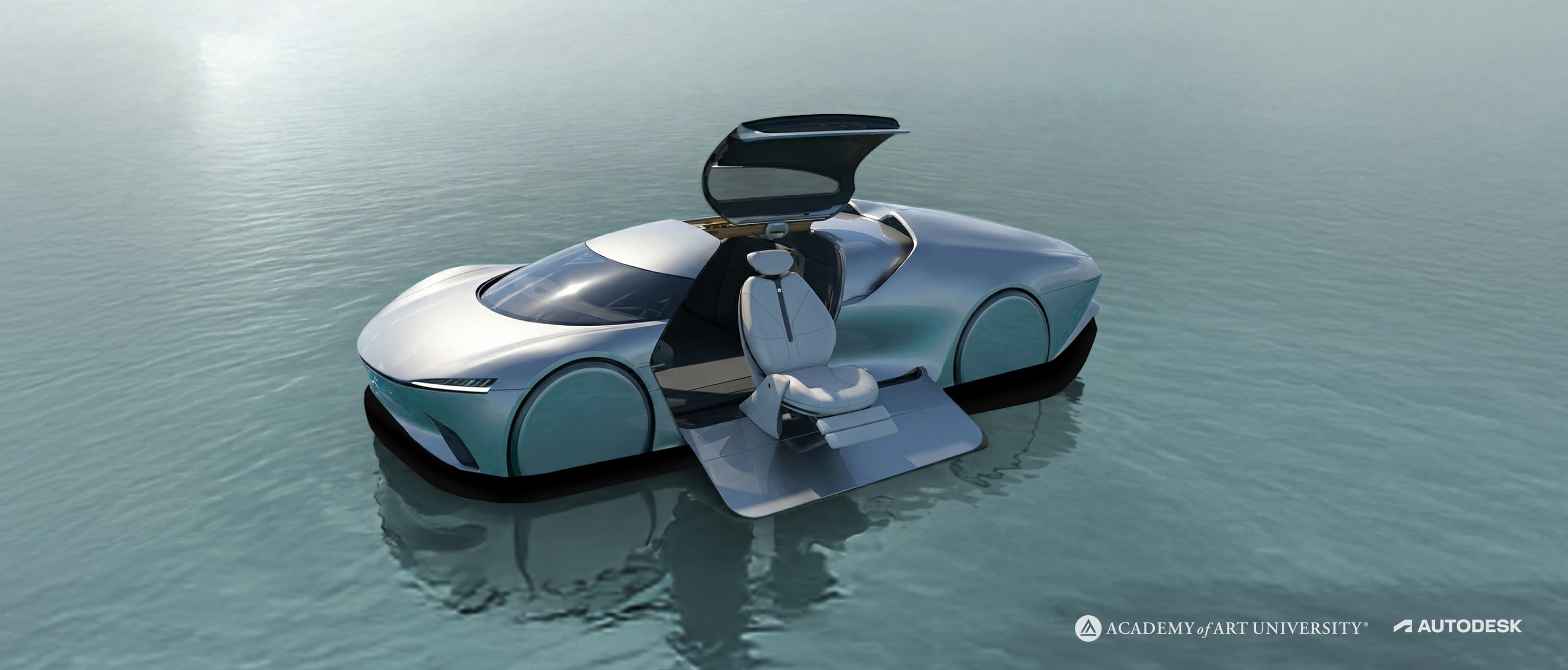 AEON concept car on water — home teaser